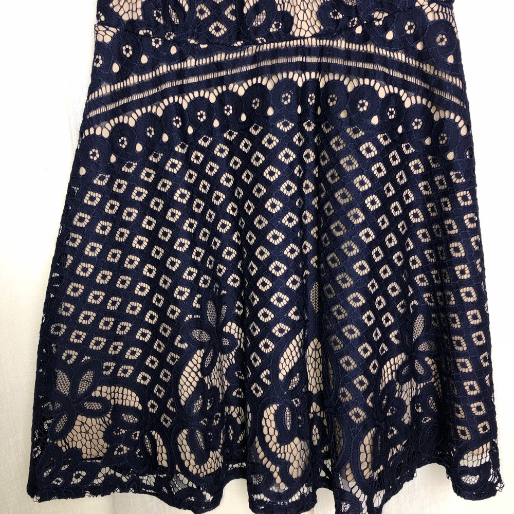 Love fire navy blue dress size M - Picture 3 of 8